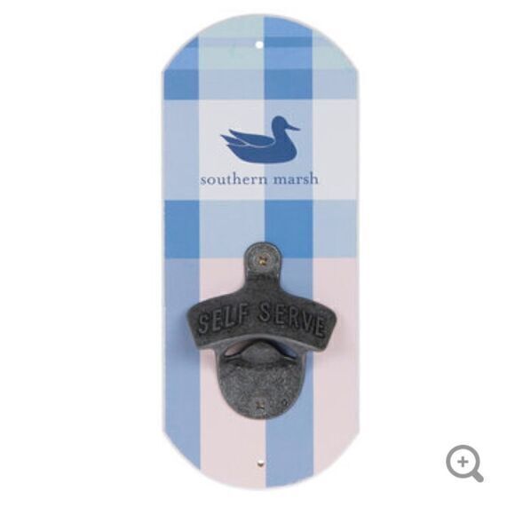 NWT Southern Marsh Plaid Bottle Opener - Picture 1 of 1